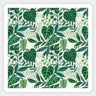 Tropical leaves Sticker